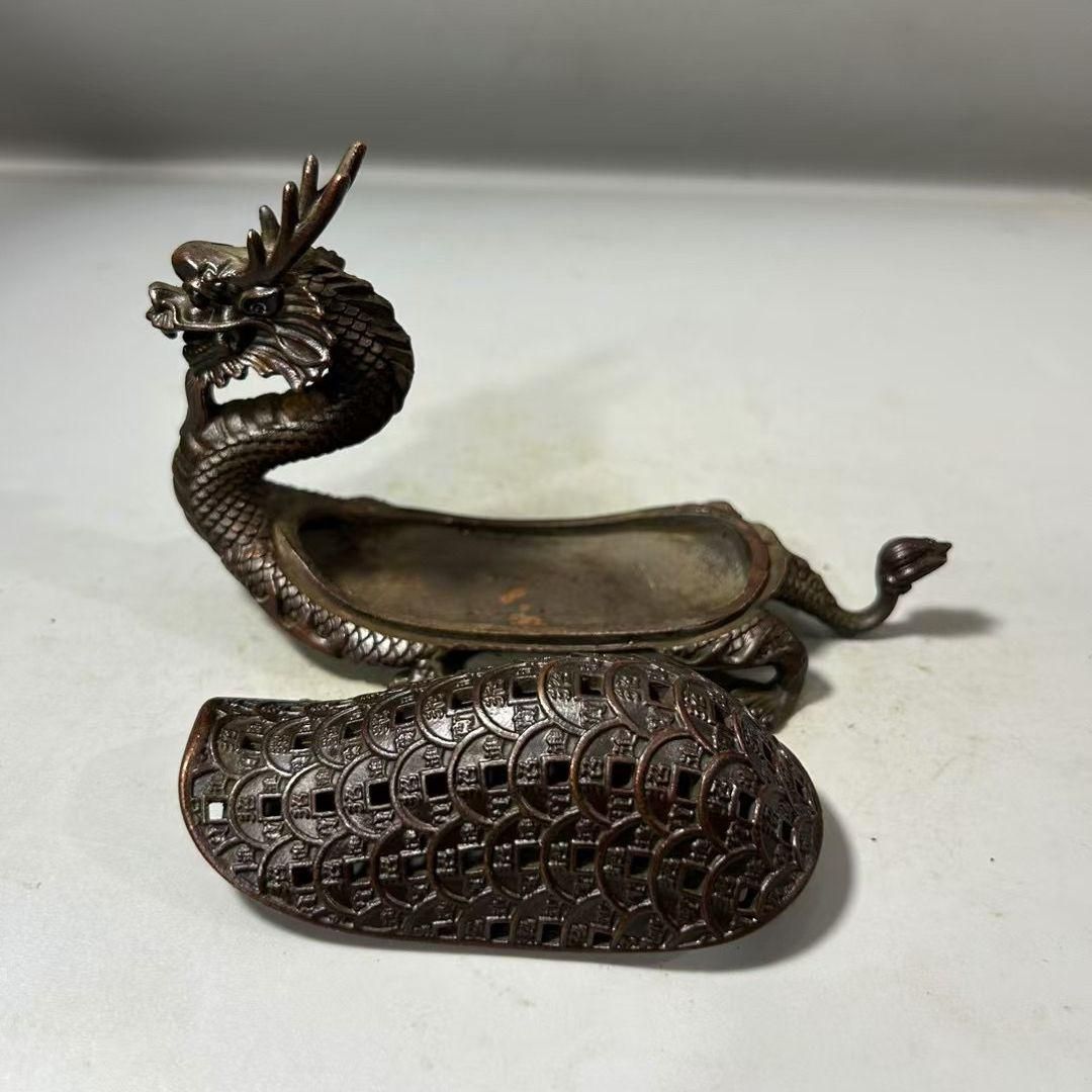 金銭亀 銅製 茶道具 茶寵 工芸品 美術品 置物 金銭亀 銅製 茶道具 茶寵 工芸品 美術品 置物