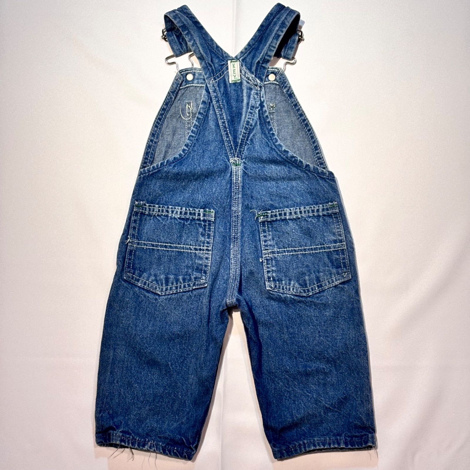 key オーバーオール　usa KEY】【Vintage】made in USA キッズ オーバーオール - メルカリ
