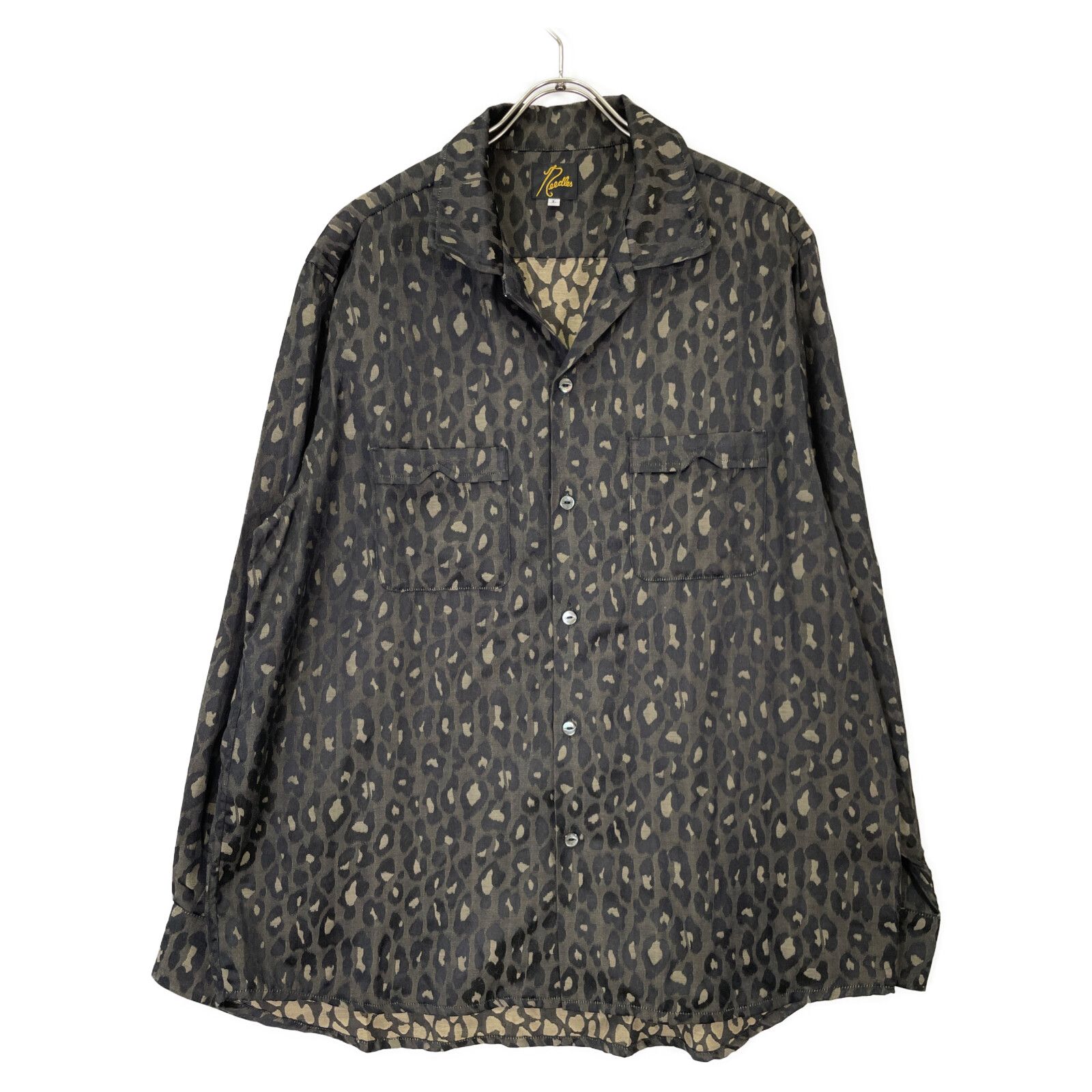 needles ニードルズ 25SS ブラック QV245 レオパード One Up needles ニードルズ 25SS ブラック QV245 レオパード One Up