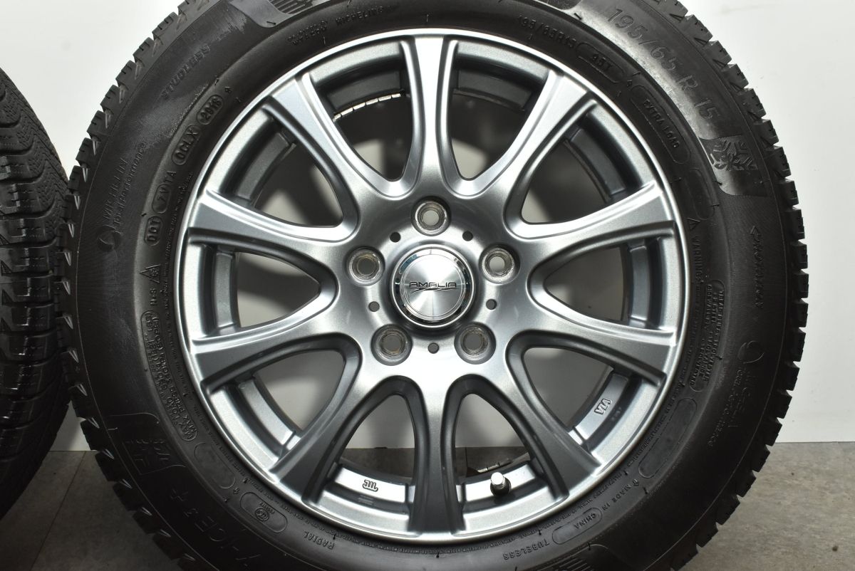 交換用に AMALIA 15in 6J 53 PCD114.3 ミシュラン X-ICE 3 195|65R15 ノア ヴォクシー エスクァイア ステップワゴン TRITUETUBI_COM