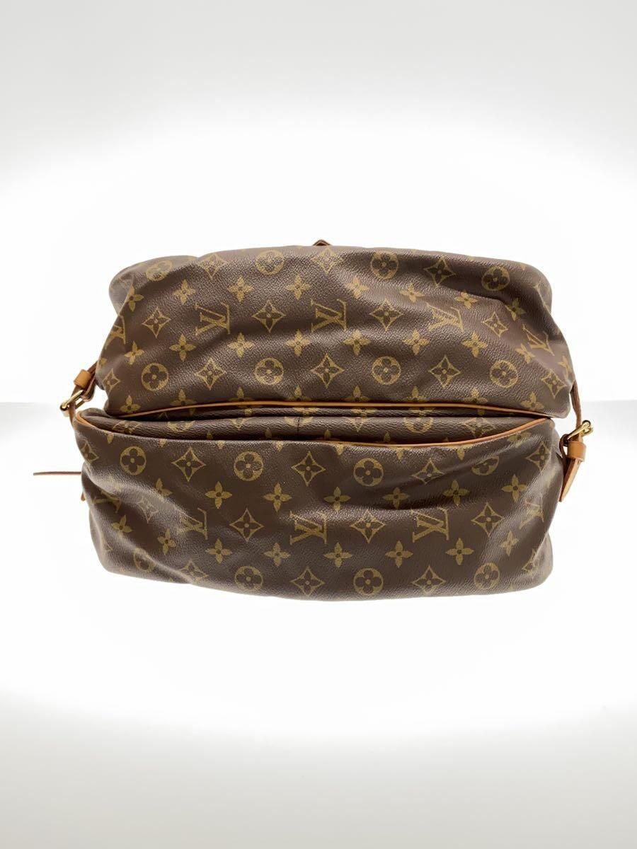 LOUIS VUITTON 1)ソミュール30_モノグラム・キャンバス_BRW PVC ブラウン - メルカリ