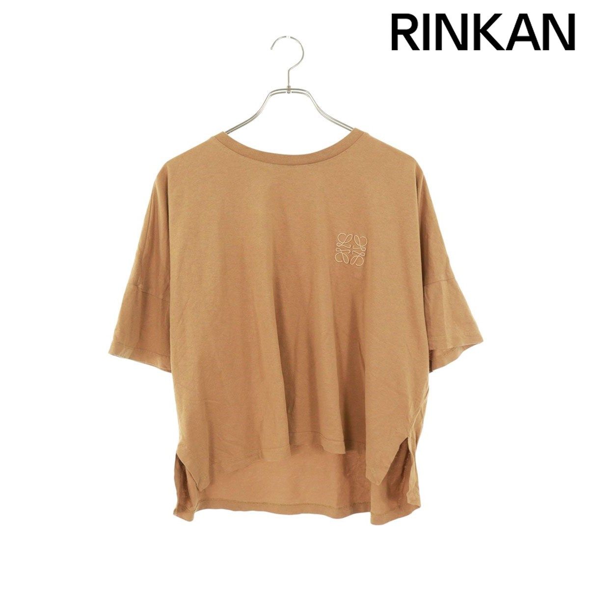 ロエベ S359341XA4 アナグラムロゴクロップドTシャツ レディース S