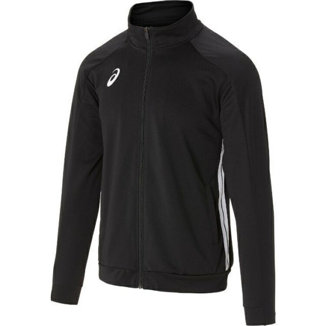 asics アシックス TRAINING TOP(with Line ta パフォーマンスブラック 3XL 2101A185 1 | スポーツ スポーツウェア サッカー フットサル ジップジャケット ジャージ トップス 長袖 サイバードライ 吸汗速乾 