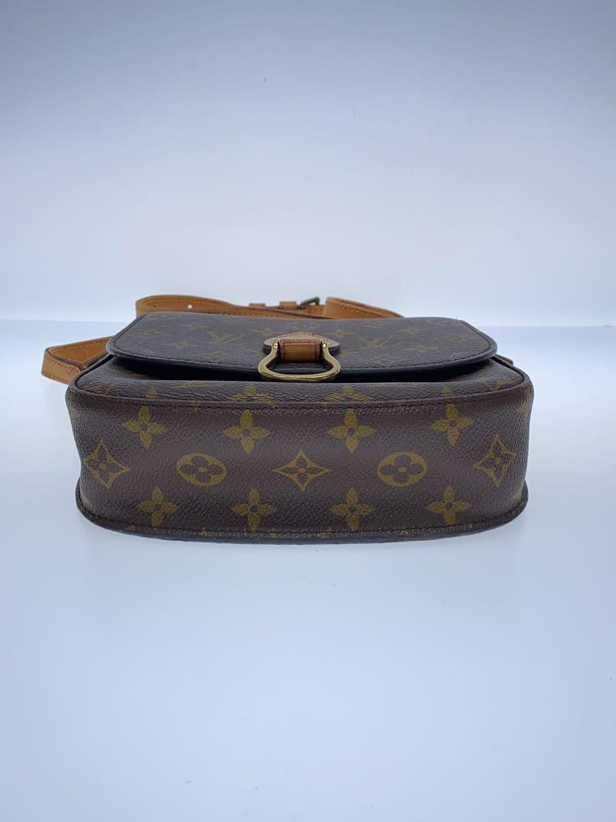 LOUIS VUITTON サンクルーMM_モノグラム・キャンバス_BRW PVC ブラウン