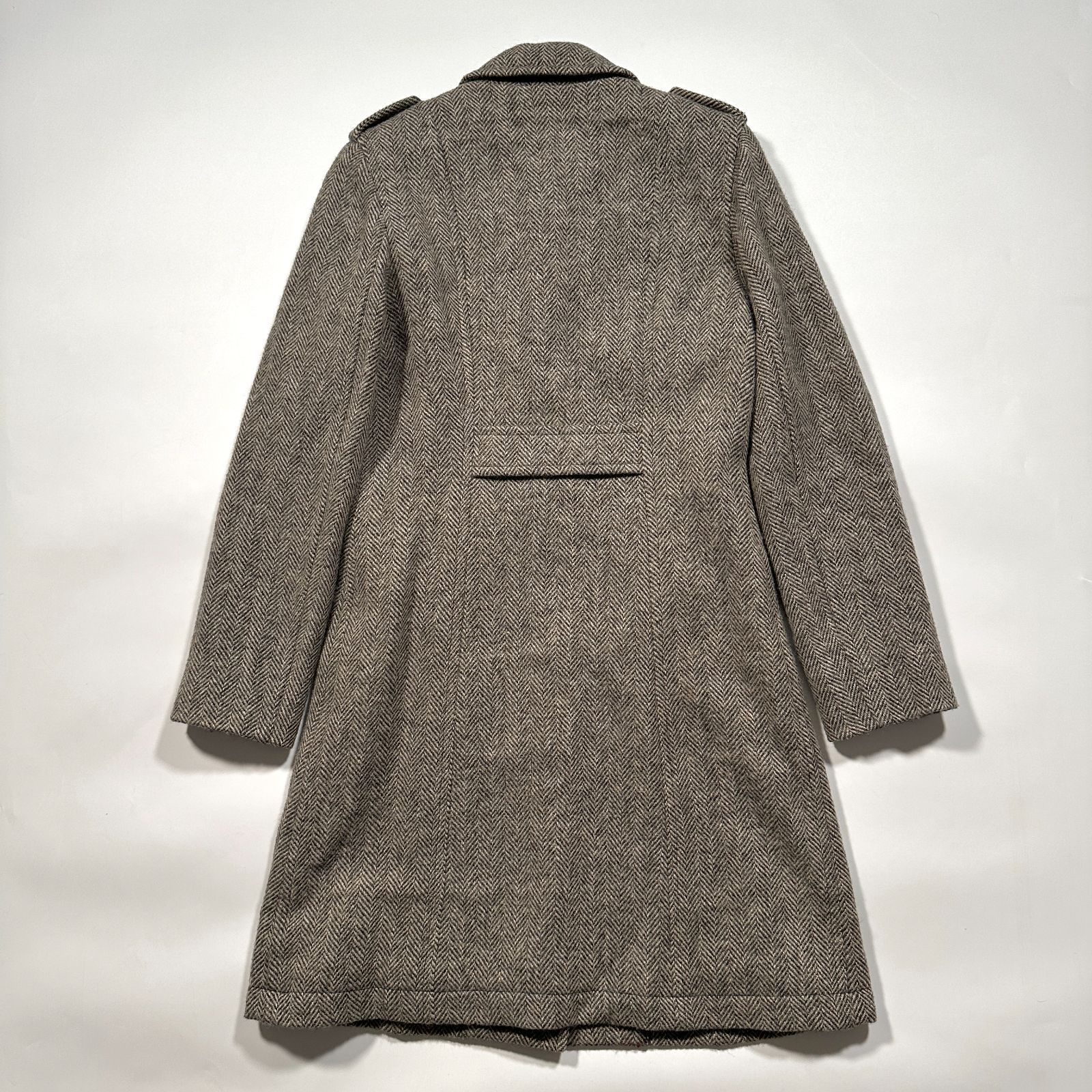 BURBERRY BLUE LABEL バーバリーブルーレーベル ツイード ステンカラー