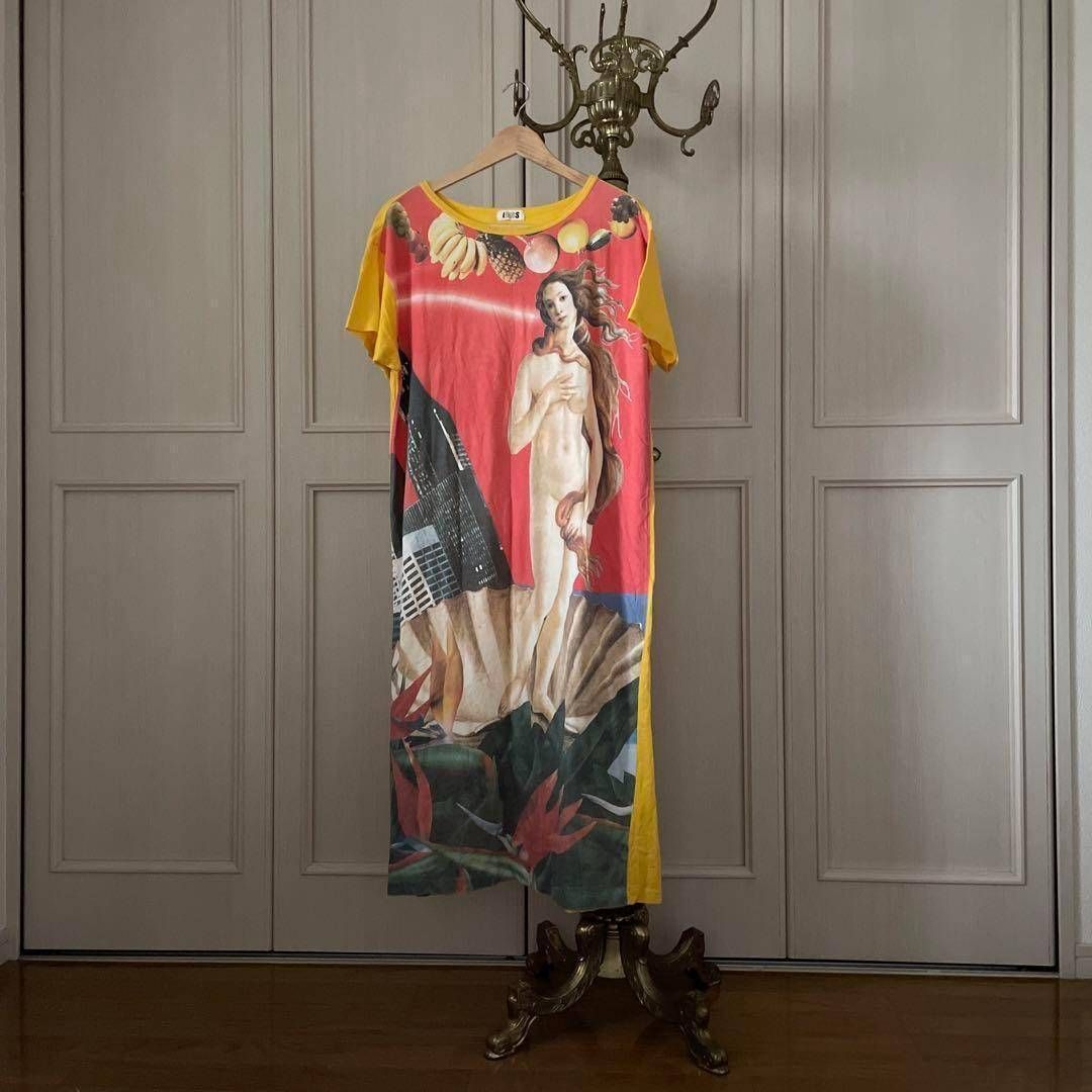 39 ISSEY MIYAKE イッセイミヤケ tsumori chisato ツモリチサト I.S 総柄 ワンピース お呼ばれ デート オフィスカジュアル 食事会 可愛い お出かけ 上品