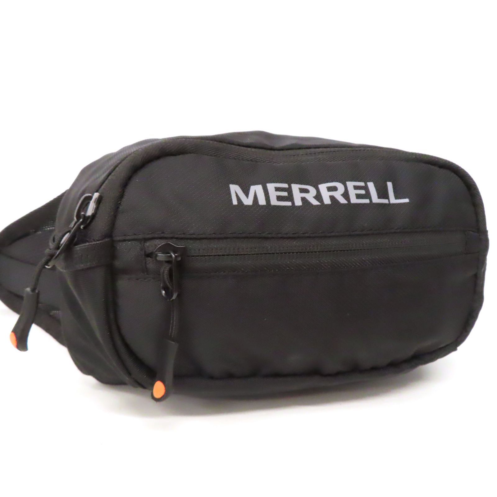 WG25024 美品 MERRELL メレル ウエストポーチ ナイロン 英字ロゴ