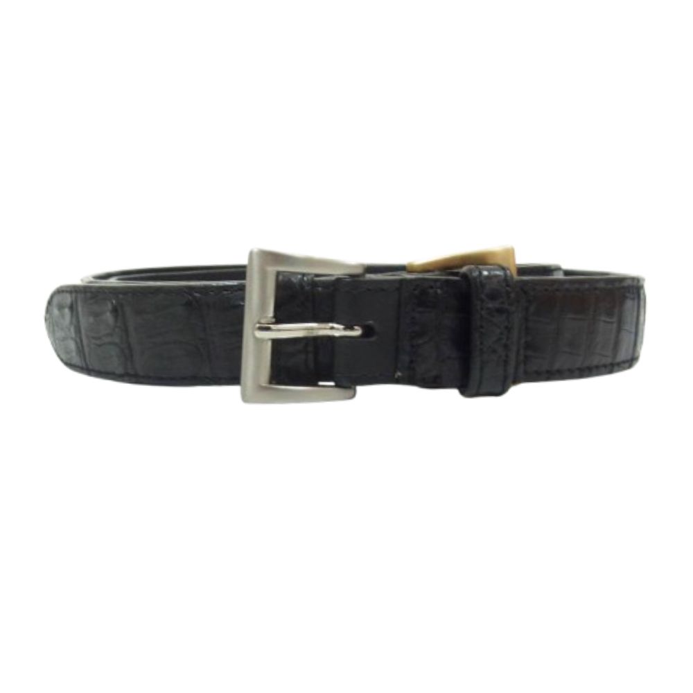 ナイスネス NICENESS NN-3601A11 COMER Wバックル カイマン レザー 