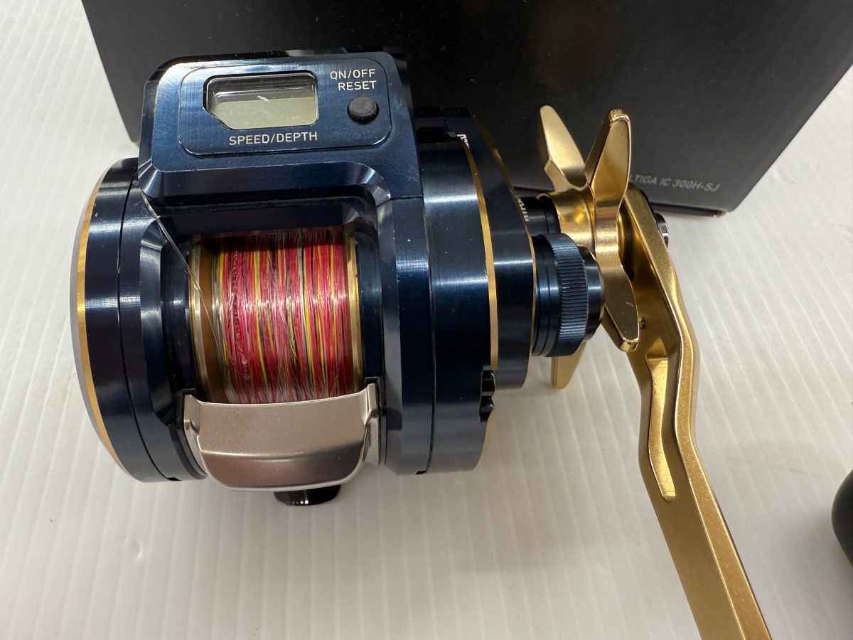 ソルティガic 300h sj DAIWA（釣り） ダイワ 21ソルティガ IC 300H-SJ カウンター付