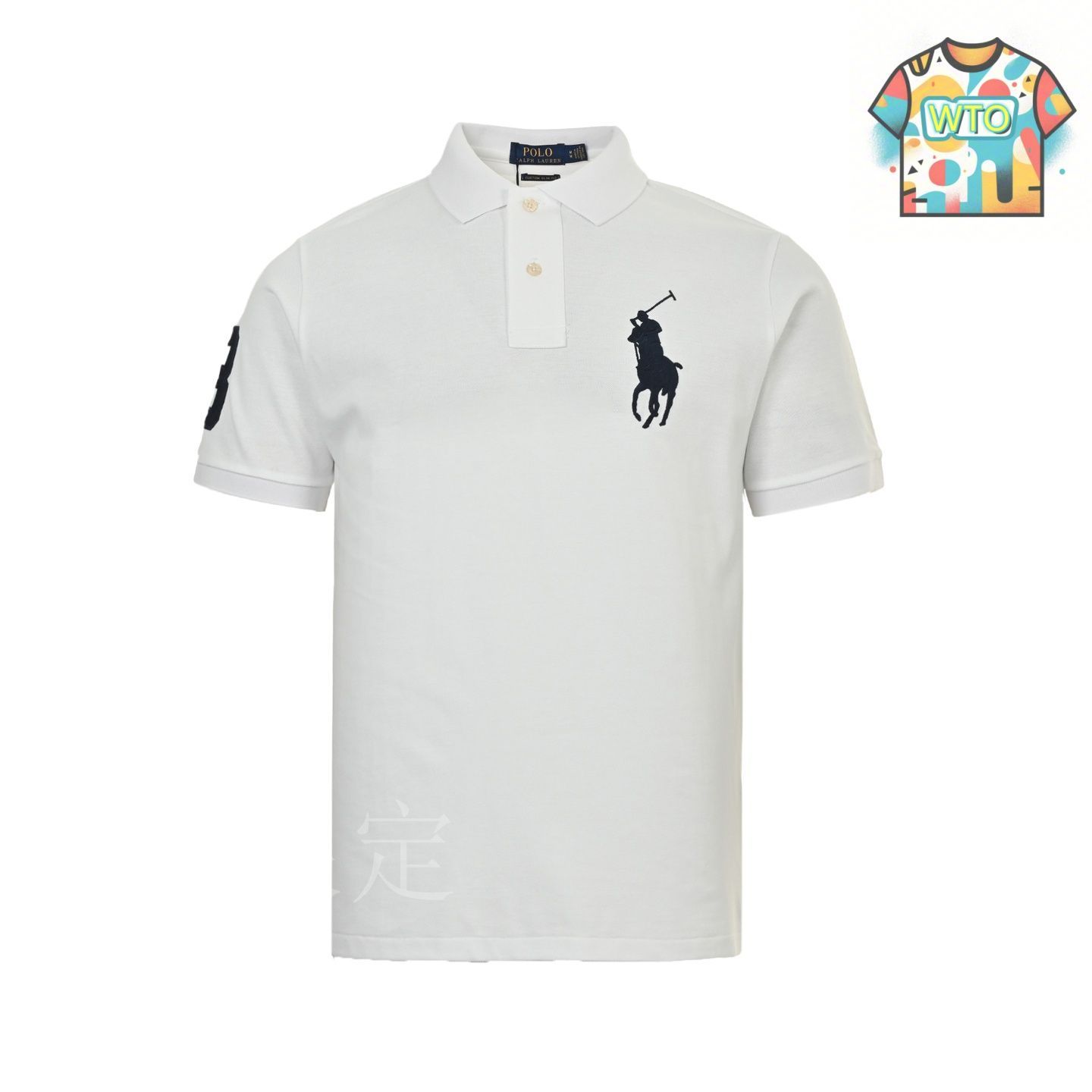 今日特価】RALPH LAUREN 大ロゴ刺繍 POLO-1 - メルカリ