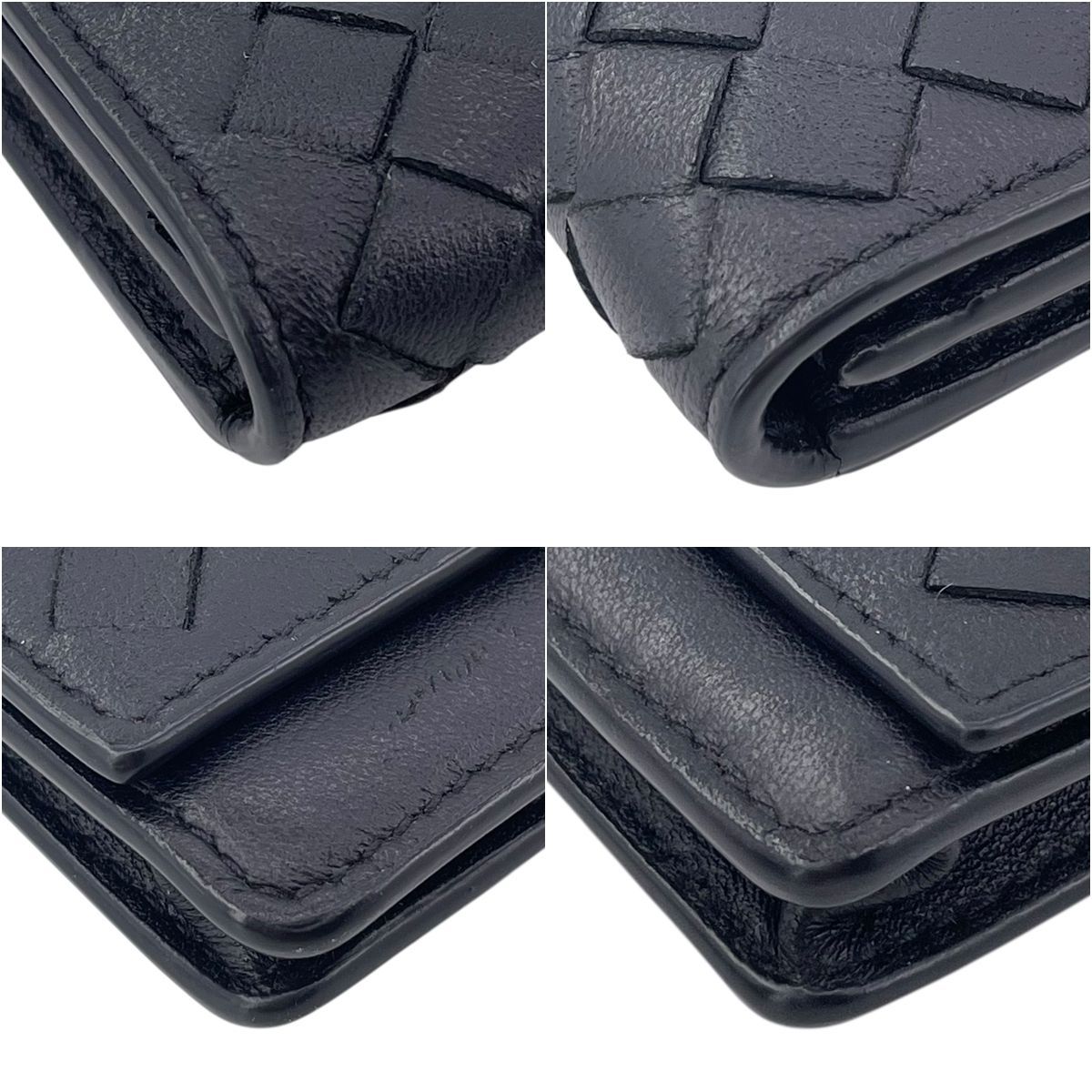 中古】 Bottega Veneta ボッテガウェネタ イントレチャート カード  