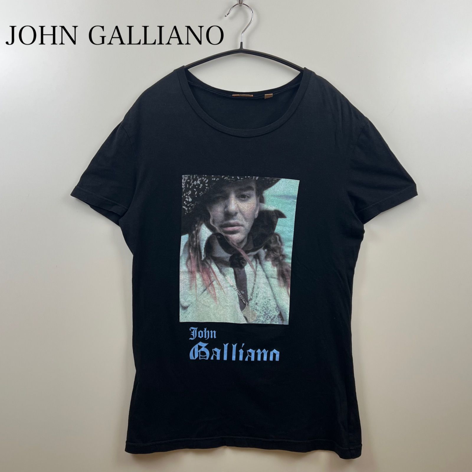 JOHN GALLIANO 00s y2k archive photo S/S Tee M ジョン