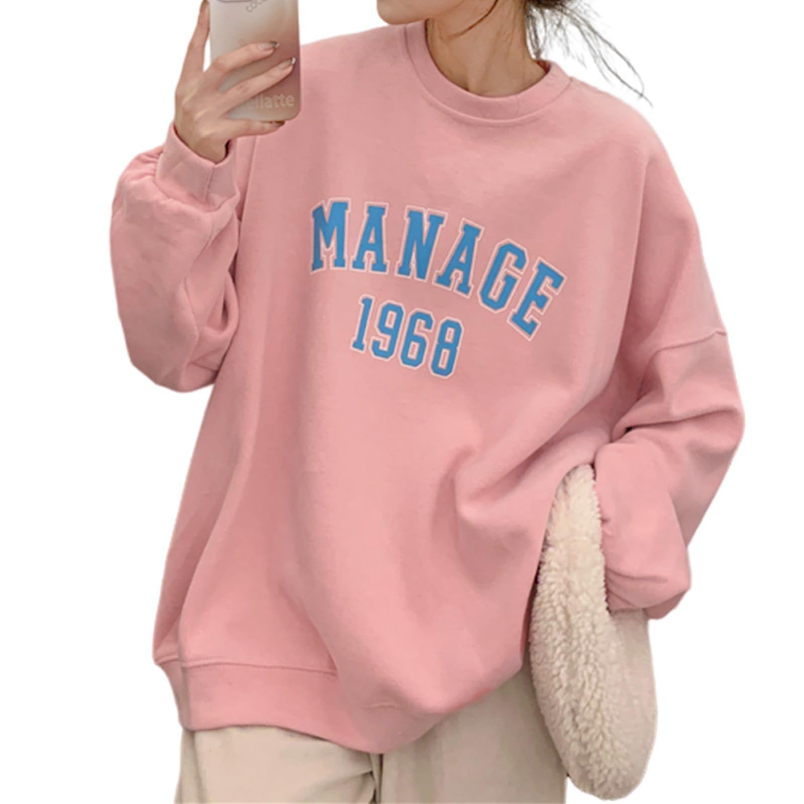 特価セール】おしゃれ 大きいサイズ 秋服 クルーネック ゆったり