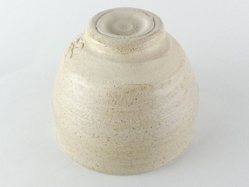 清宮】二代 水野双鶴 練込 茶碗 共箱 高さ 約9cm 幅