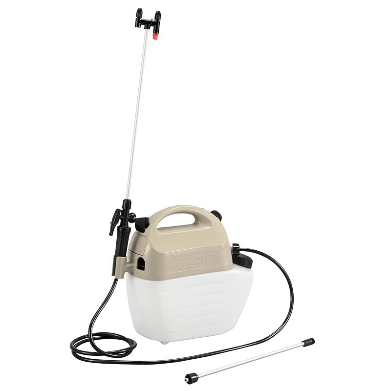 工進 KOSHIN 乾電池式 噴霧器 GT 5 HD 除草 消毒 小型 軽量 L 肩掛け式 ハイパワー 0