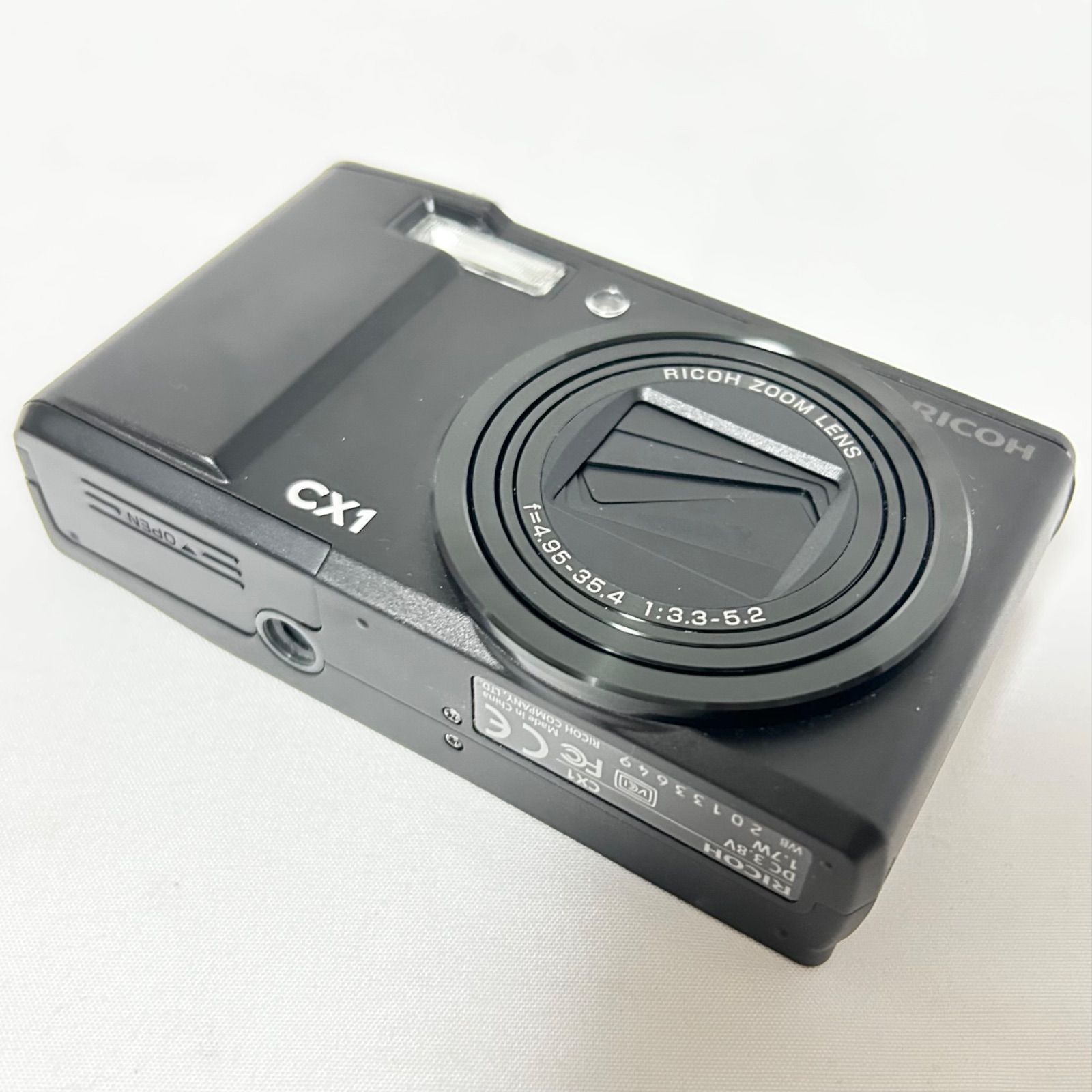 実用美品】RICOH リコー CX1 ブラック 完全動作 コンパクトデジタル 