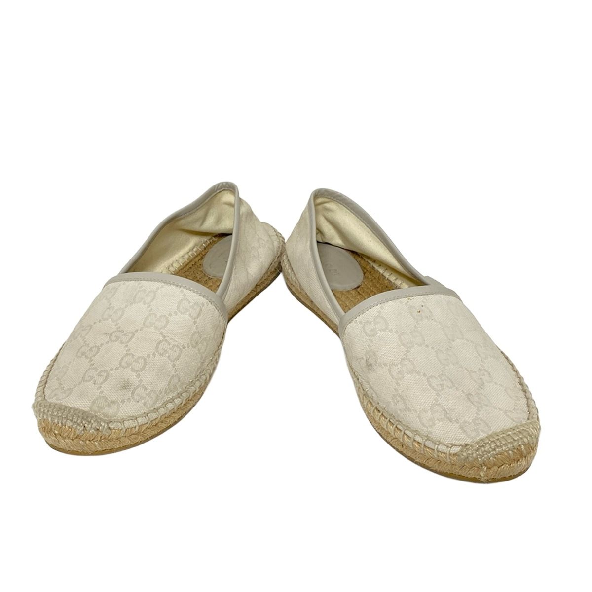 【suisui！】GUCCI グッチ レザースリッポン 36.5 茶 suisui！】GUCCI グッチ レザースリッポン 36.5 茶 GUCCI
