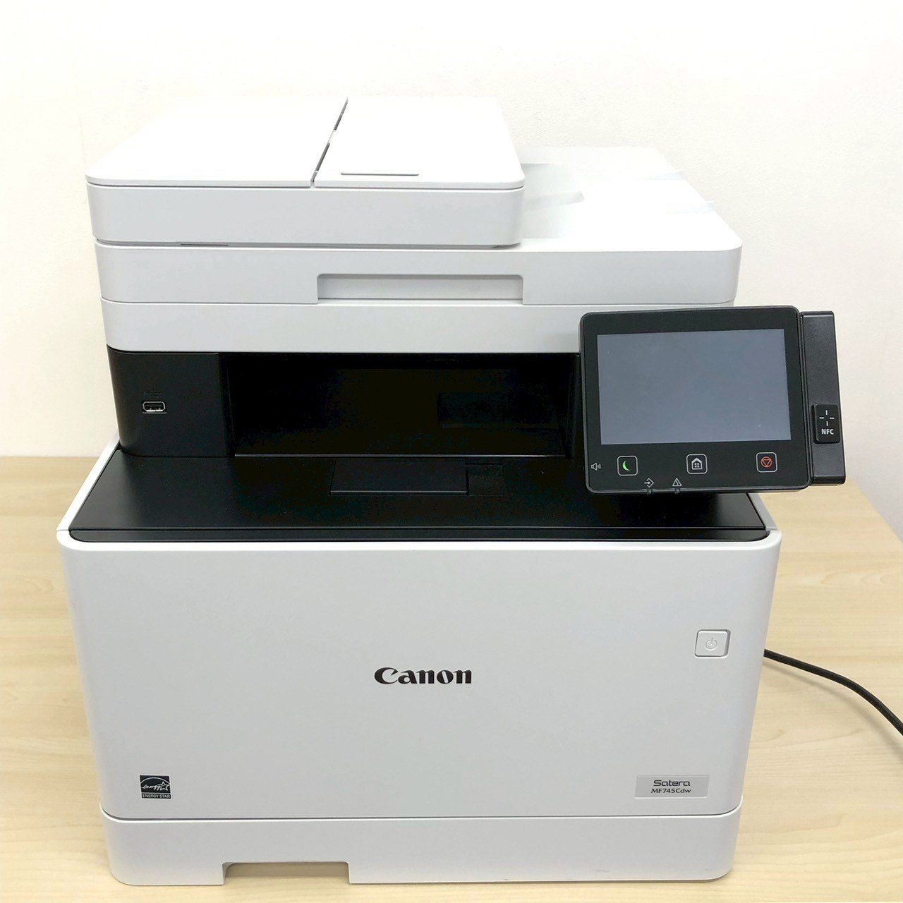 破損あり稼働品 Canon MF745Cdw A4カラーレーザー複合機 - メルカリ