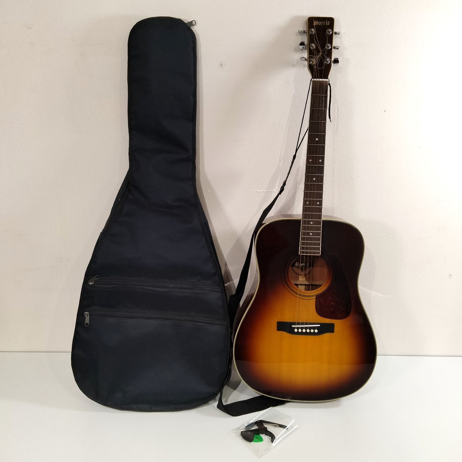N-5824] アコースティックギター Morris MD-507TS ベスト 付属品