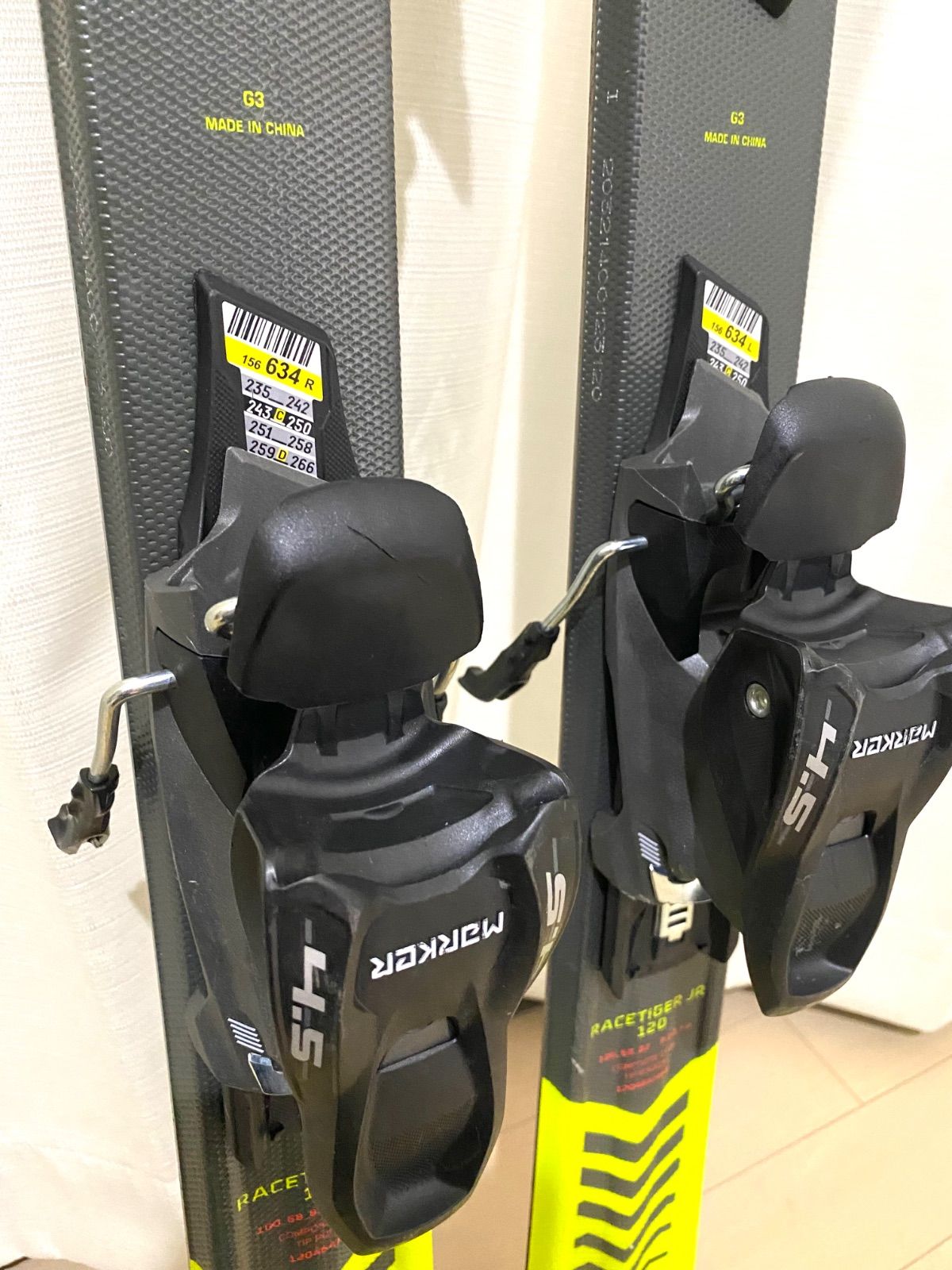 Volkl Racetiger JR 120 フォルクル レースタイガー ジュニア スキー板