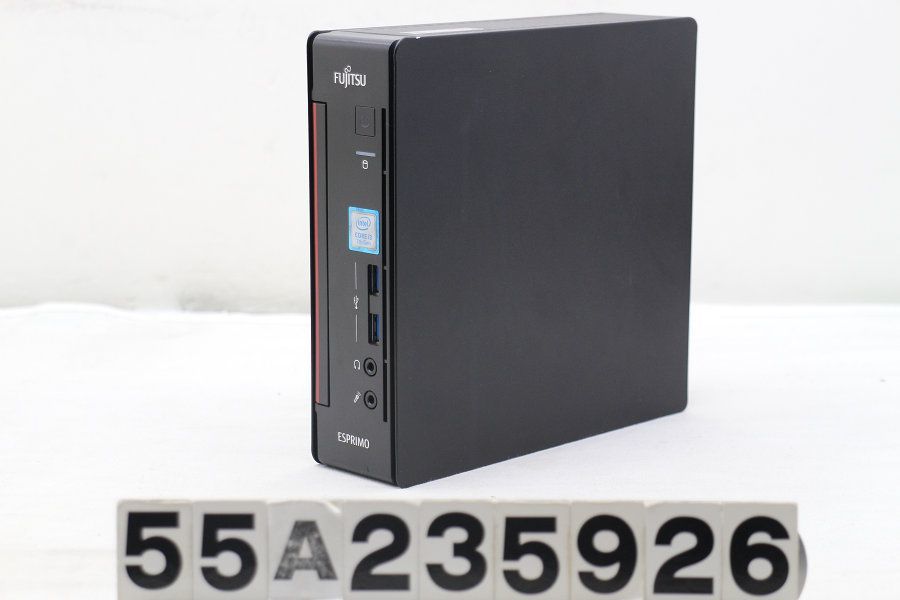 富士通 ESPRIMO Q556/R Core i3 7100T 3.4GHz/8GB/128GB(SSD)/RS232C/Win10 【55A235926】