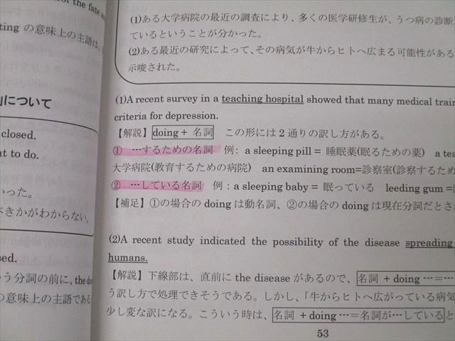 KALS 医学部学士編入 英文法 河合塾KALS 医学部学士編入対策講座 英語 医学英文法I テキスト