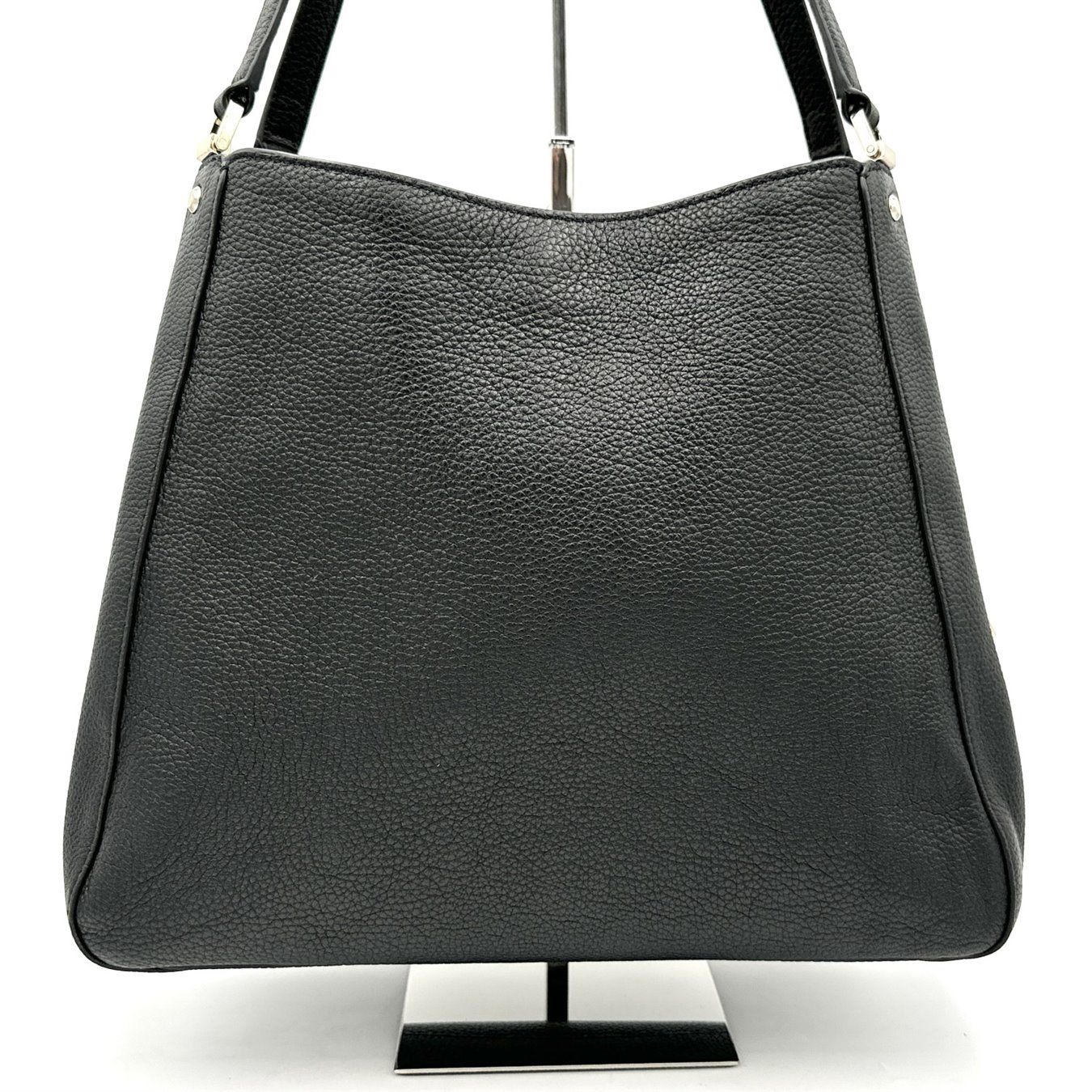 □新品□ kate spade トートバッグ 本革 A4収納 ブラック 1373T