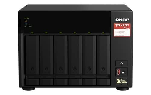 【新品・2営業日で発送】QNAP TurboNAS 6ベイ HDDレスタワー型NAS TS-673A-8G(TS-673A)