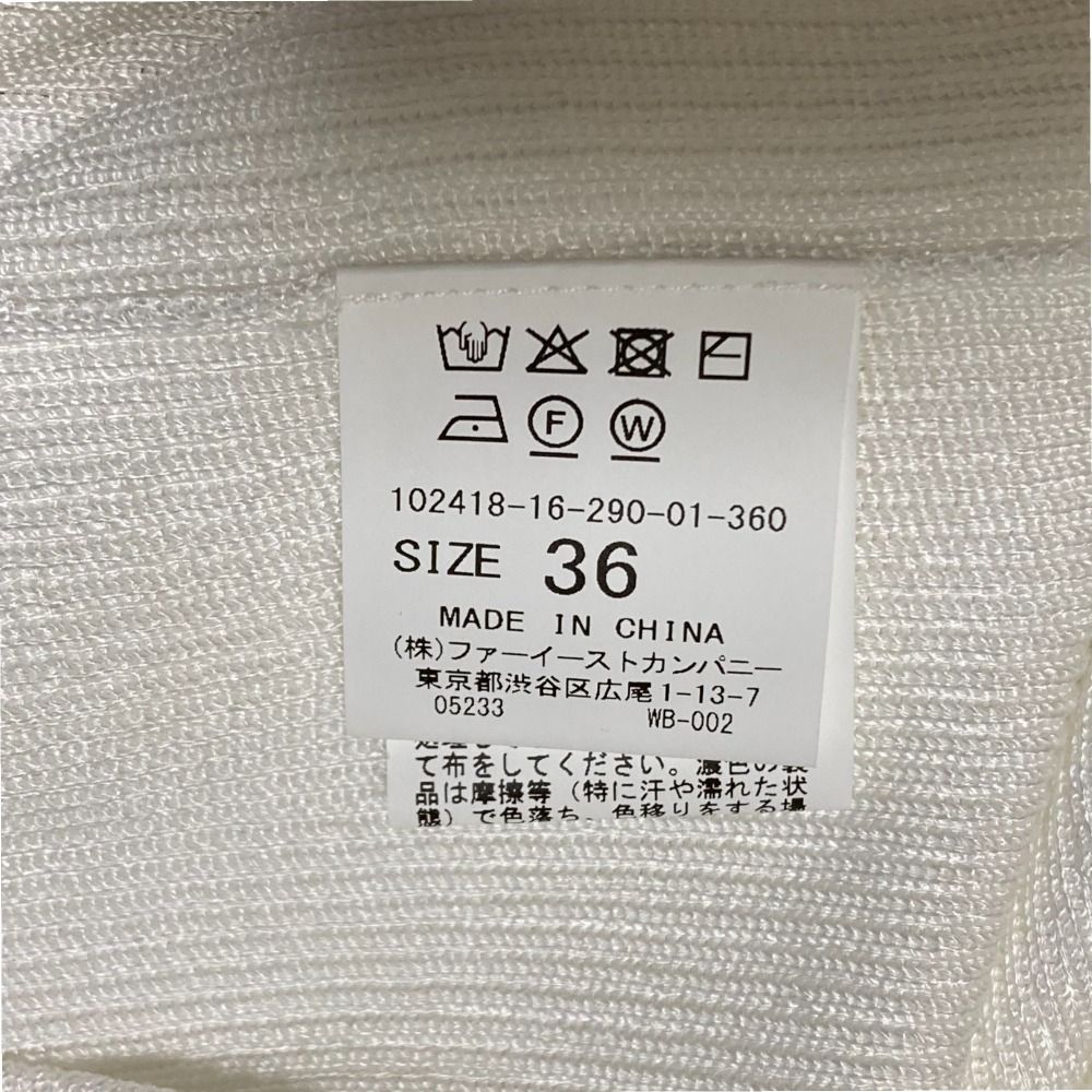 アナイ アセテートポリエステル半袖