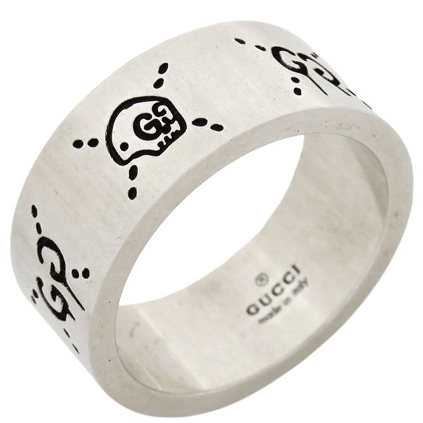 グッチ GUCCI リング 指輪 ゴースト シルバー925 シルバー 20 AG925 19号 箱