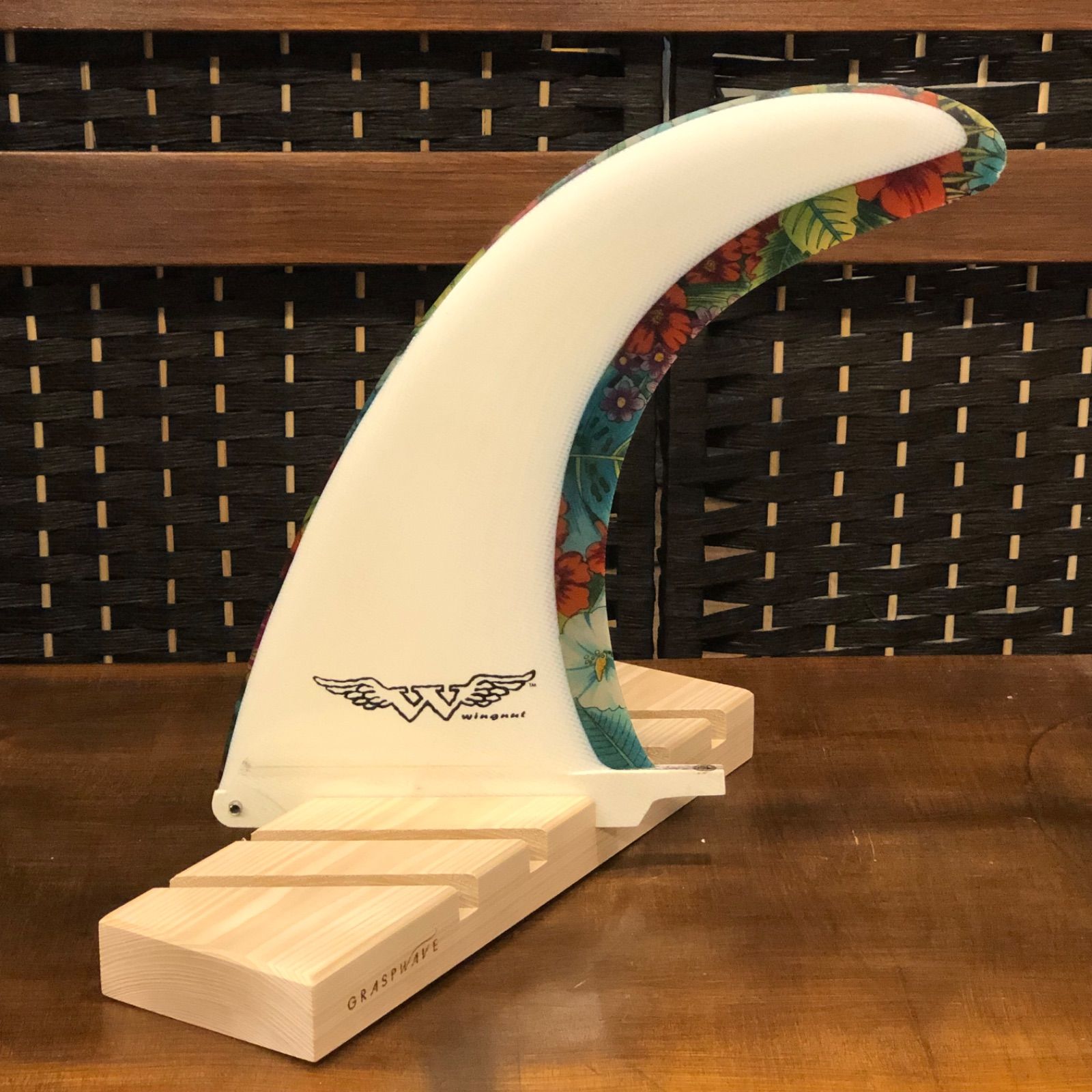 ISLAND FIN DESIGN サーフボードフィン　白　センターフィン ISLAND FIN DESIGN センターフィン 9.8インチ ホワイト USED