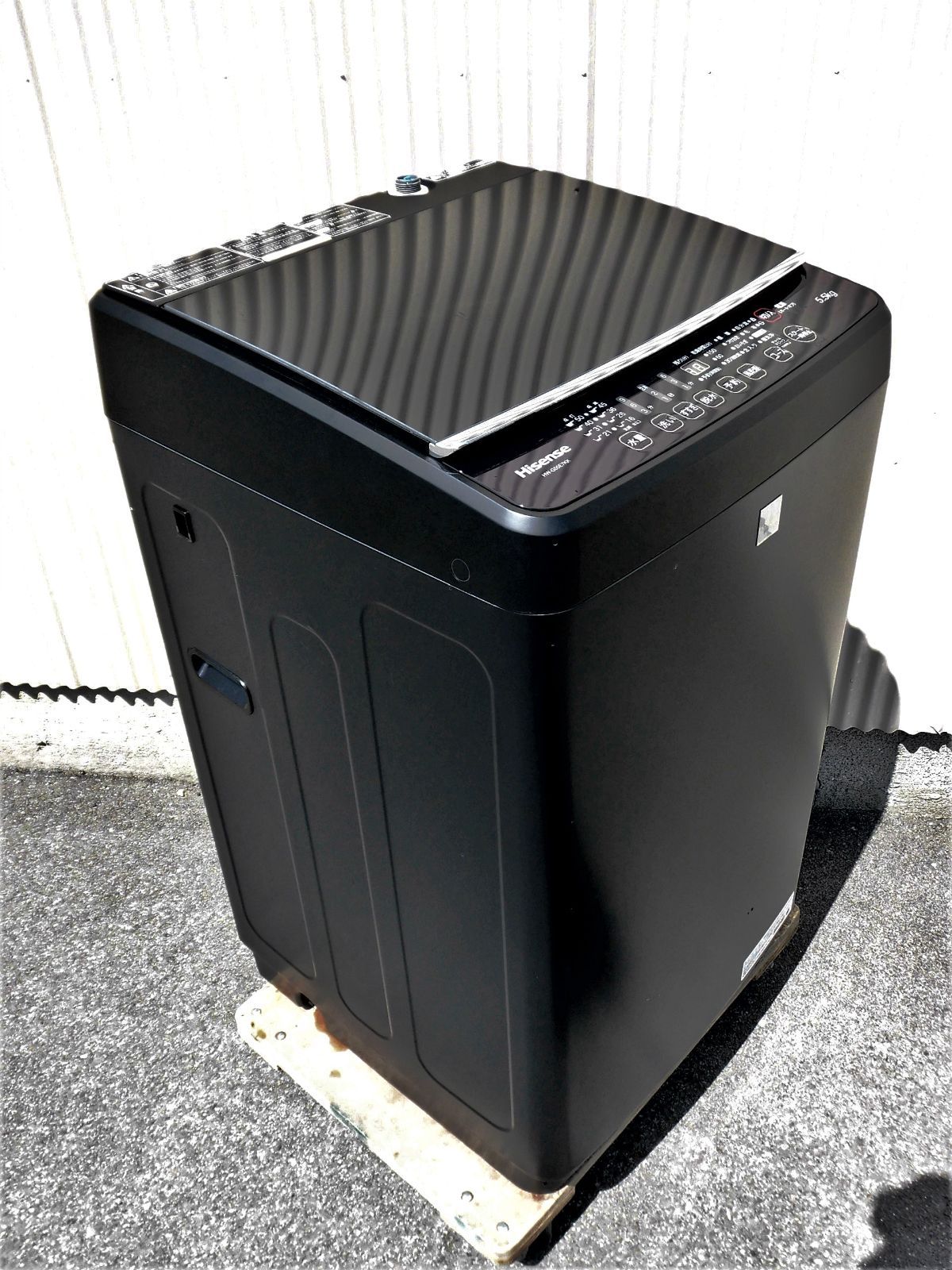 送料無料 美品 2020年 ハイセンス HW-G55E7KK 250730 全国送料無料☆3か月保障付き☆洗濯機☆2020年式☆ハイセンス