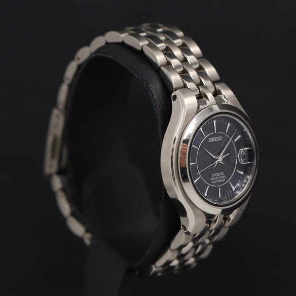 QZ セイコー エクセリーヌ パーペチュアルカレンダー チタン 4F32-0150 