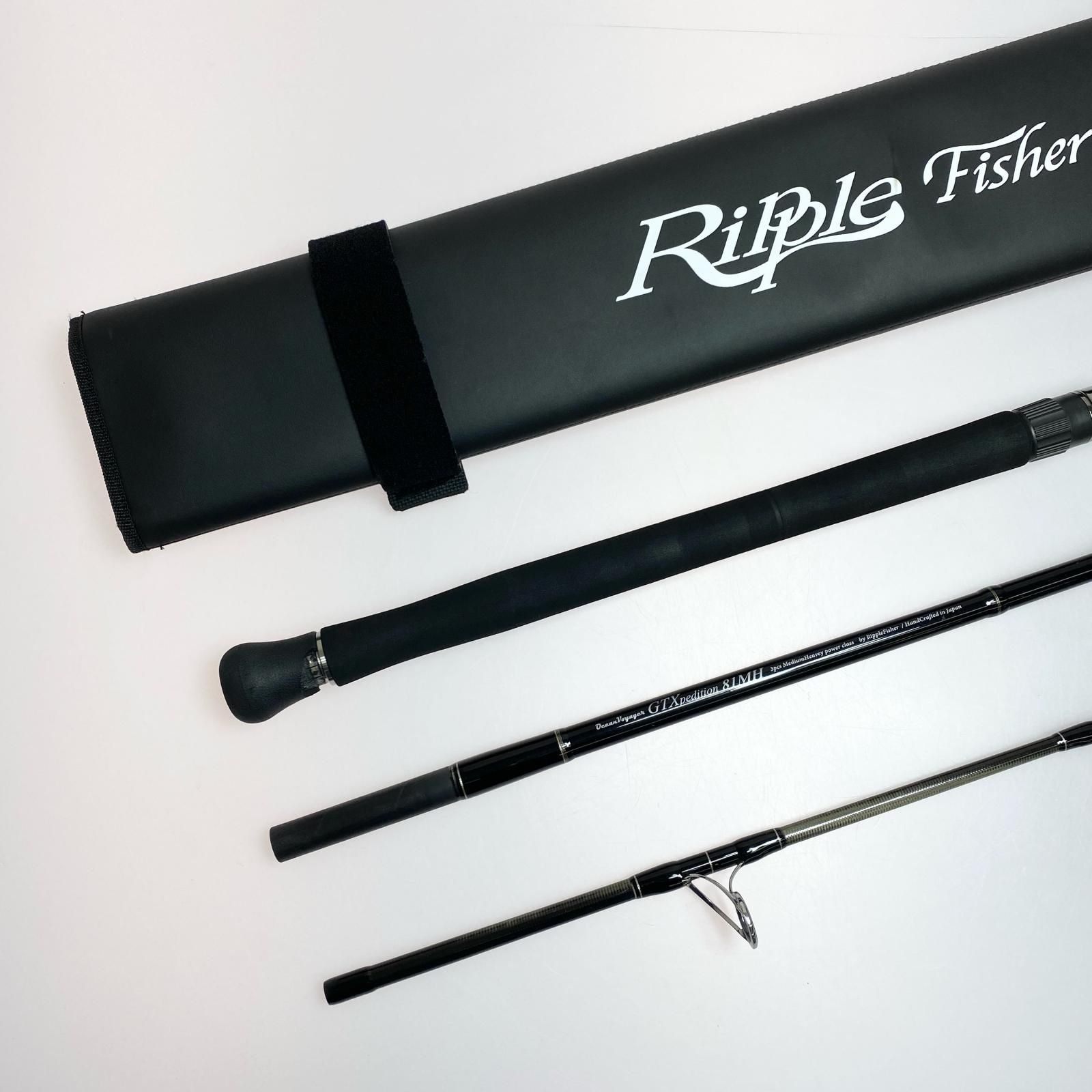 §§Ripple Fisher オーシャンボイジャーGTXペディション 81M ルアーロッド 程度B ripplefisher-gtx-expedition-