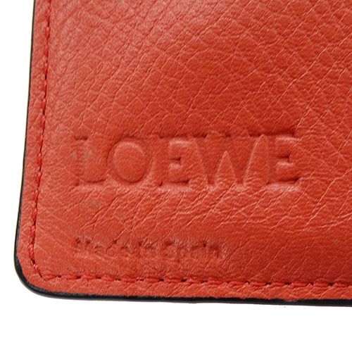 LOEWE LEOロエベレオアナグラムピンクカーフレザーギャランティカード付 ロエベ LOEWE レオ トートバッグ ハンドバッグ レザー