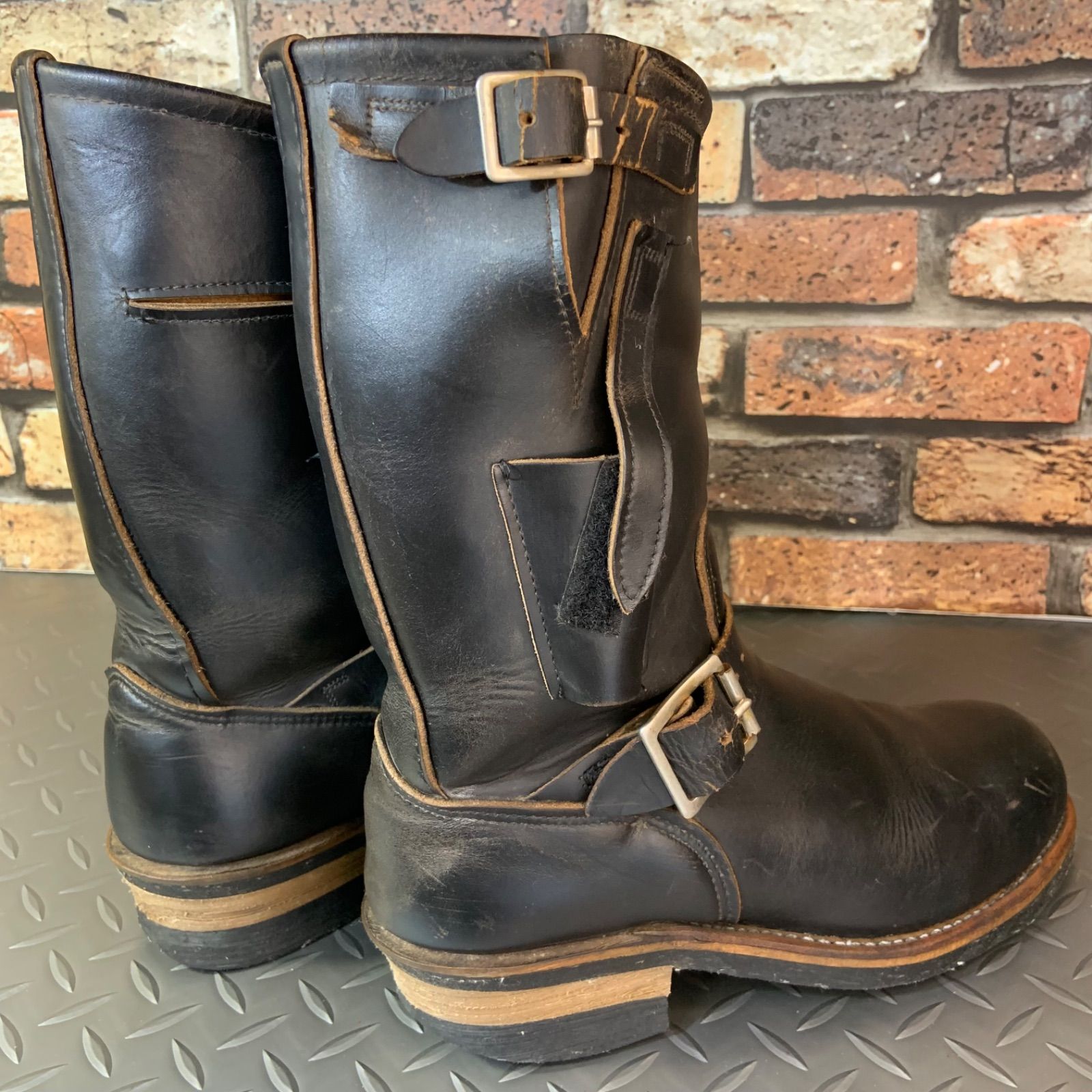 ☆REDWING 8270 ナイフポケット エンジニアブーツ PT91前期 茶芯