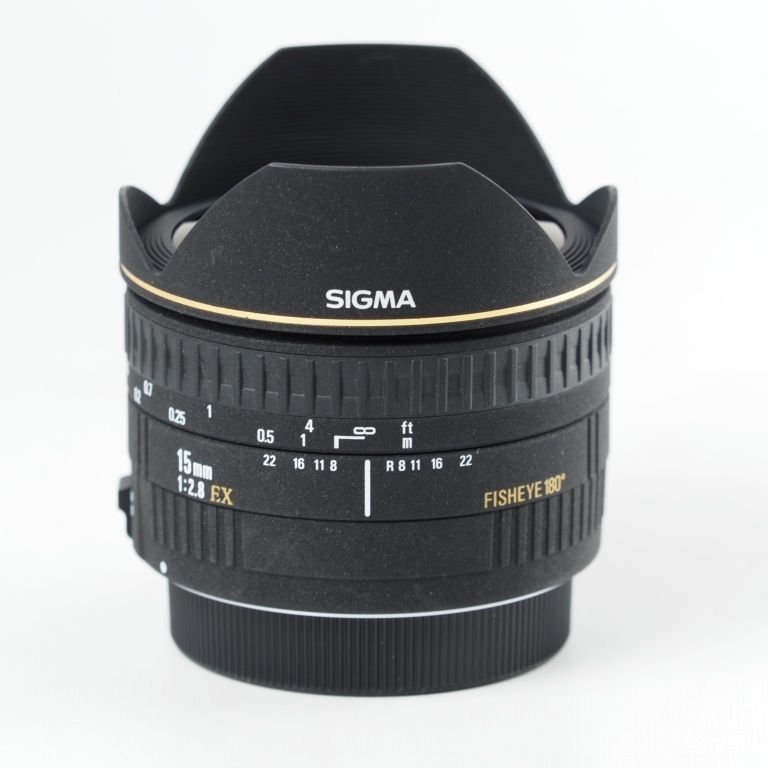 SIGMA 単焦点魚眼レンズ 15mm F2.8 EX DG DIAGONAL FISHEYE シグマ SA