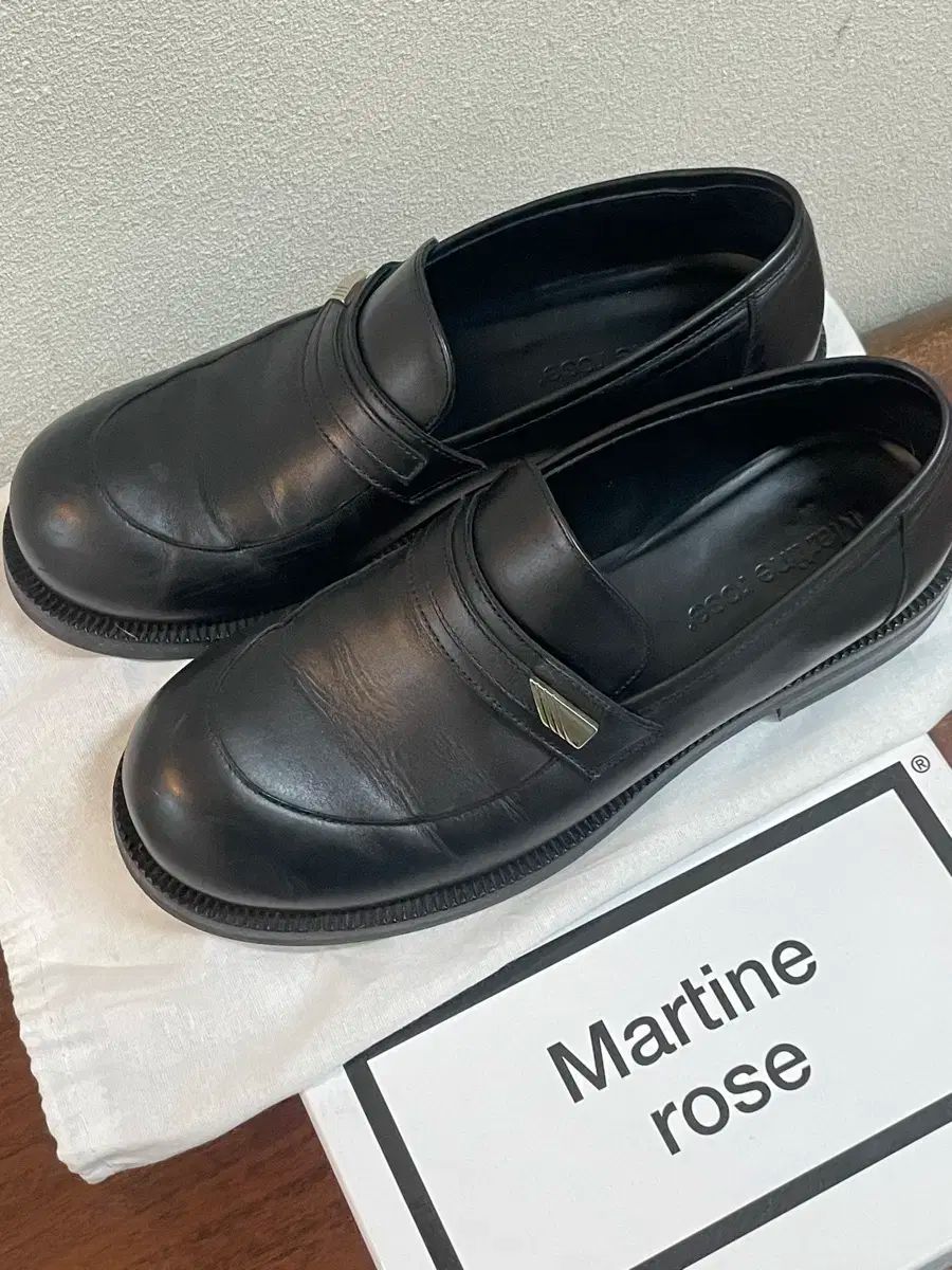 MARTINE ROSE マーティン ローズ トゥー ローファー 41