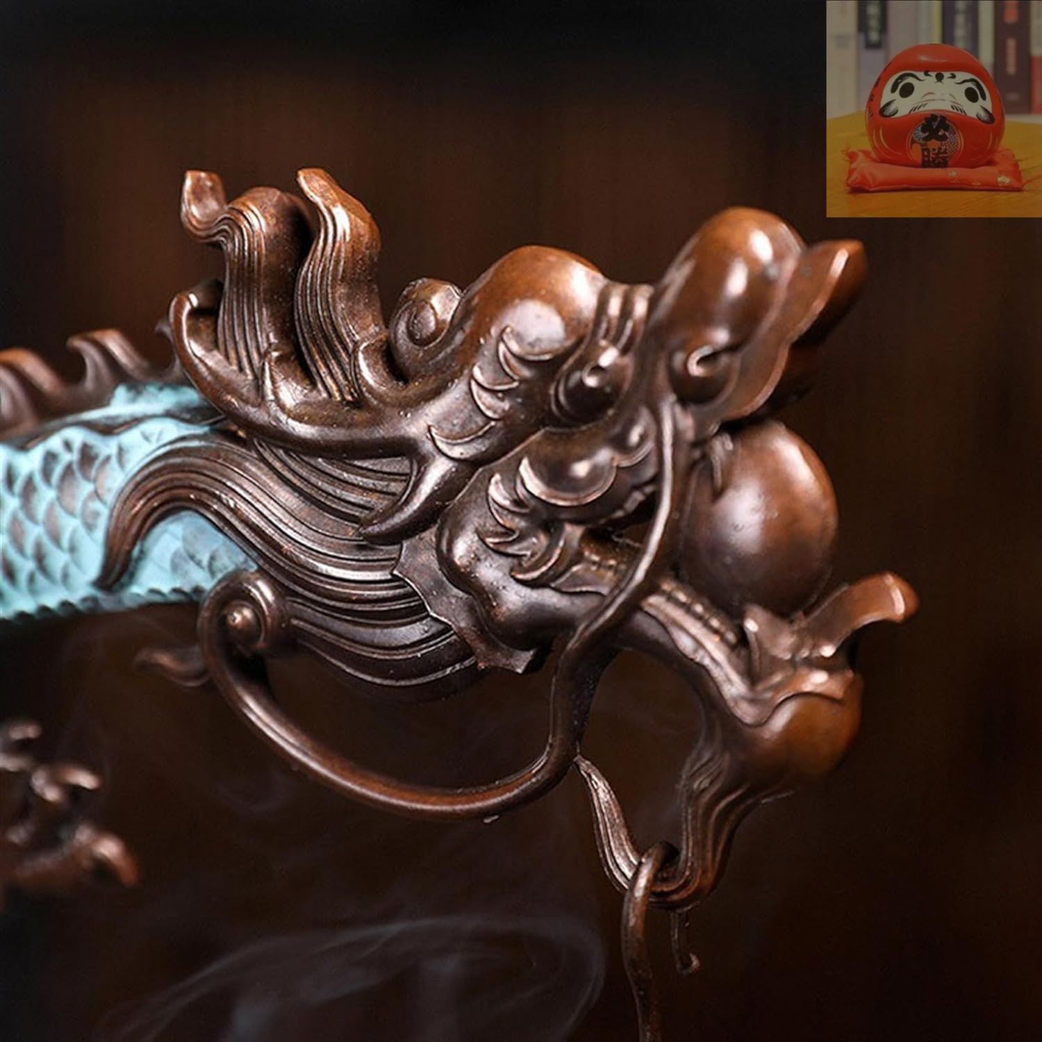観音坐蓮香炉 銅製品 鎮宅 辟邪 開運 風水 香道具 工芸品 美術品 置物 銅器 銅製品 薬師仏仏像座蓮仏 鎮宅 辟邪 開運風水 招財 置物