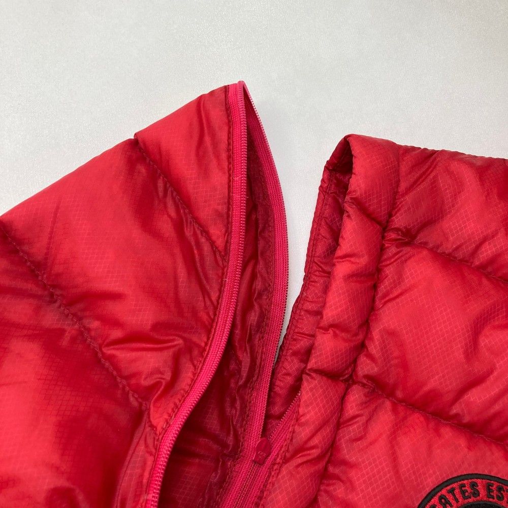 サイズ：6 PEARLY GATES パーリーゲイツ 2WAY ダウンジャケット レッド