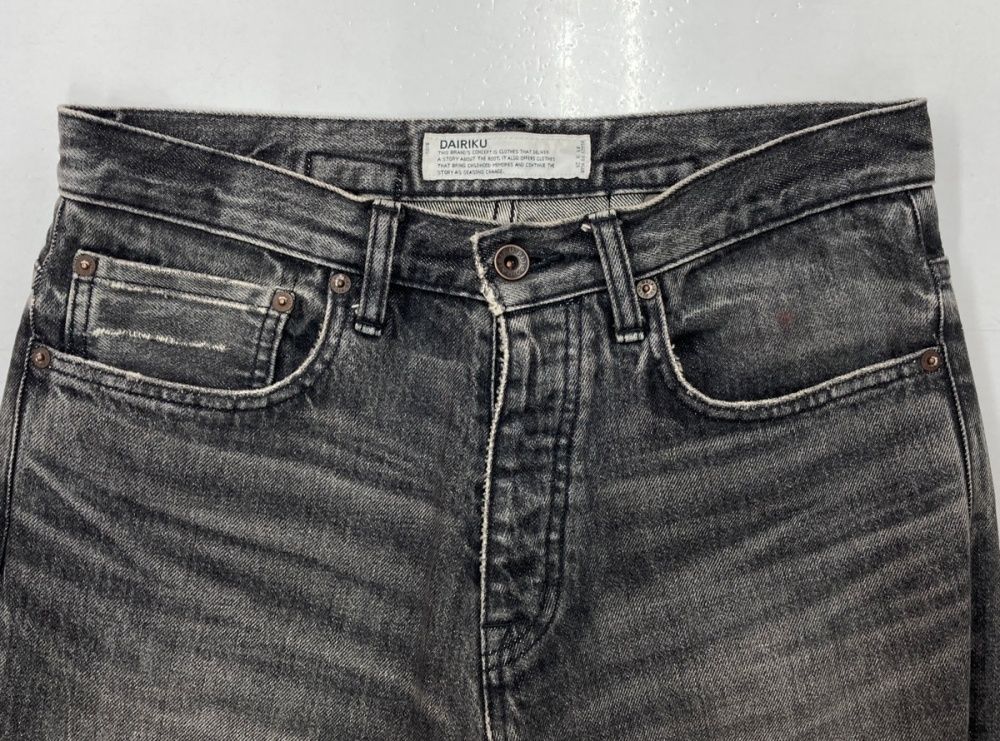 ダイリク DAIRIKU 23SS Damage Flare Denim Pants ダメージ フレア