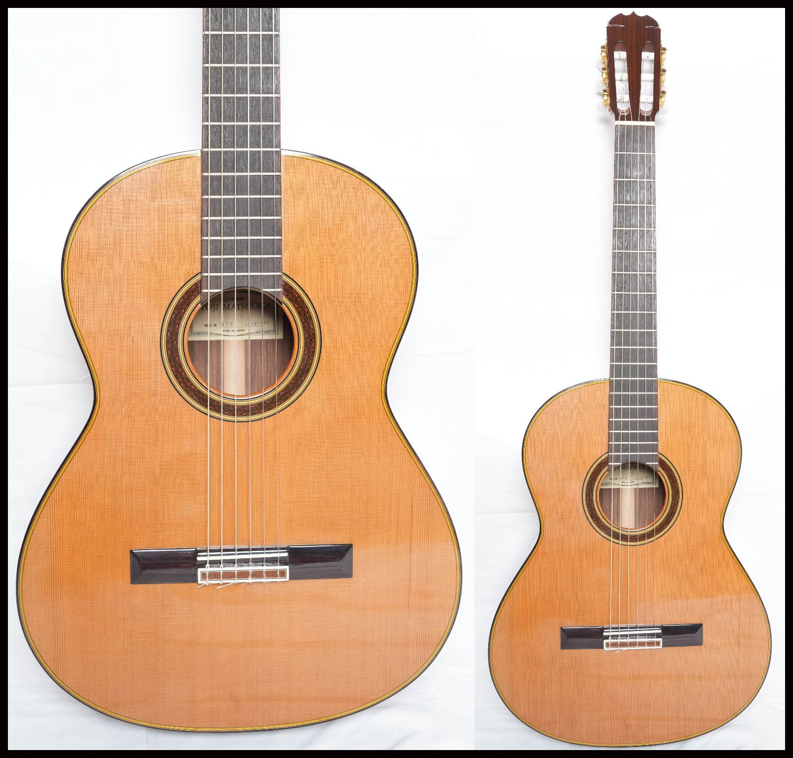☆RYOJI MATSUOKA☆M75 クラシックギター 日本製 松岡良治 HC付