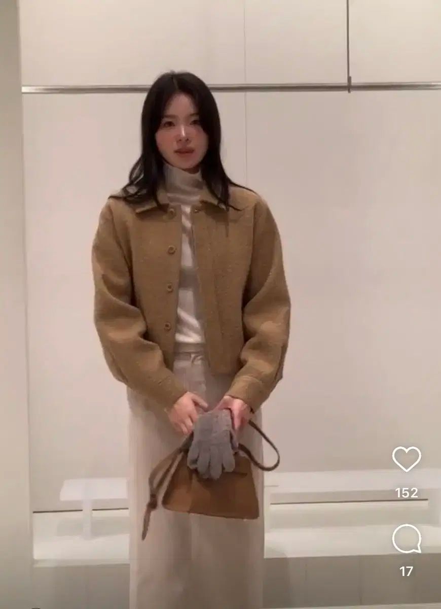 FYEO Fyeo ブークレ ブルゾン キャメル