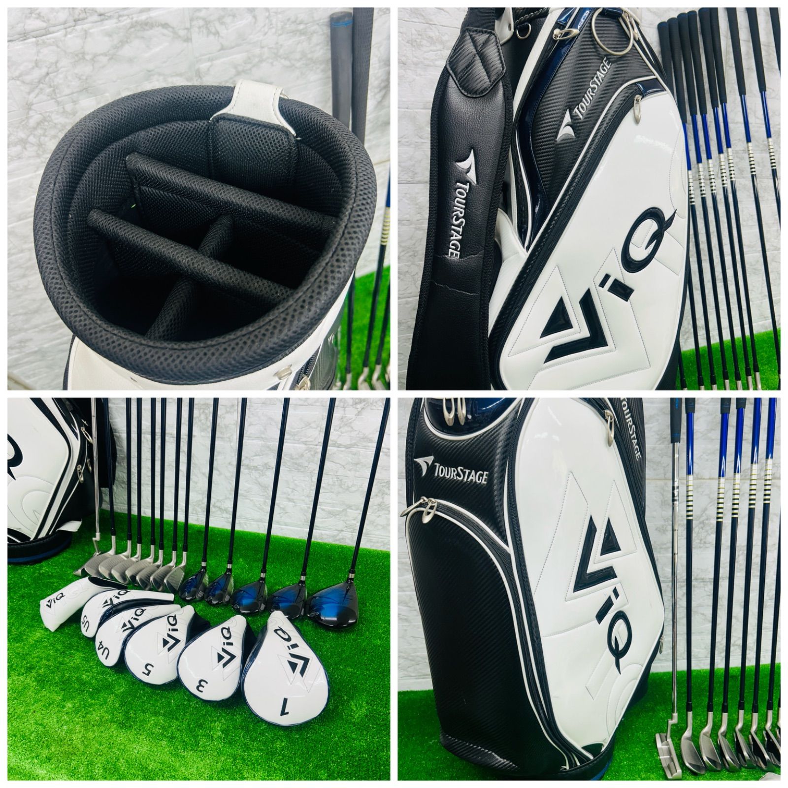 ブリヂストン ツアーステージVIQ 2021 メンズクラブセット 13本 男性R ブリヂストン ツアーステージVIQ 2021 メンズクラブセット 13本 男性R