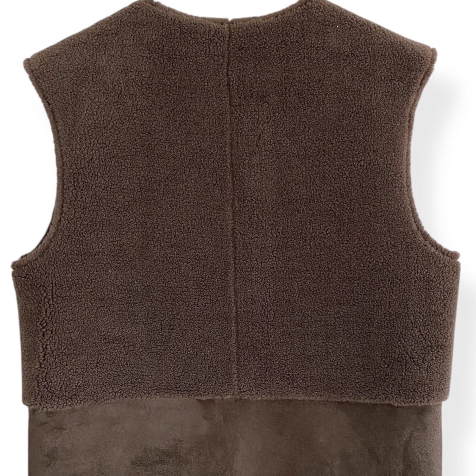 relume JOURNAL STANDARD レリューム ダークブラウン ボアジレ ベスト