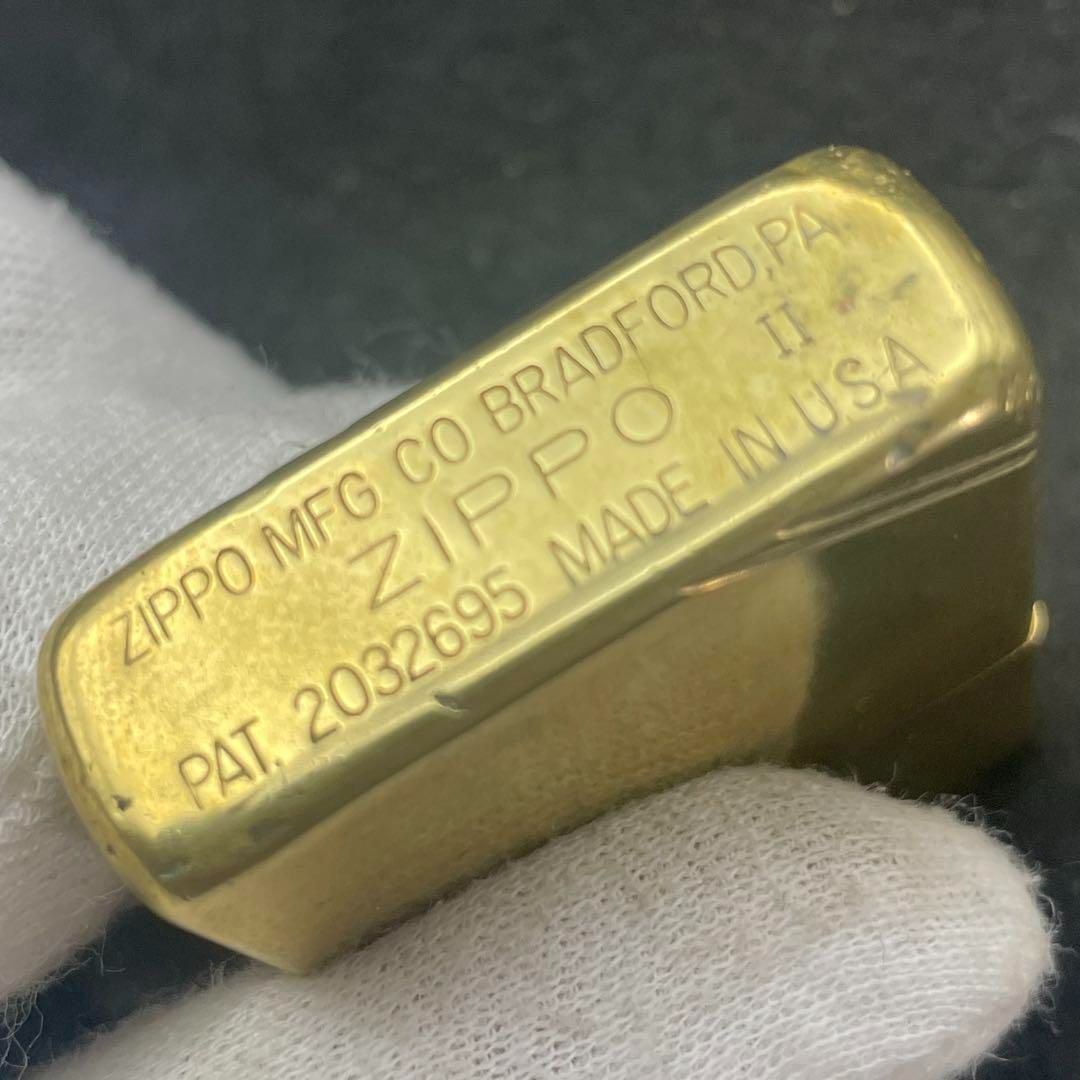 ZIPPO 1986年製 windy 1937レプリカ ダイアゴナルライン ブラス