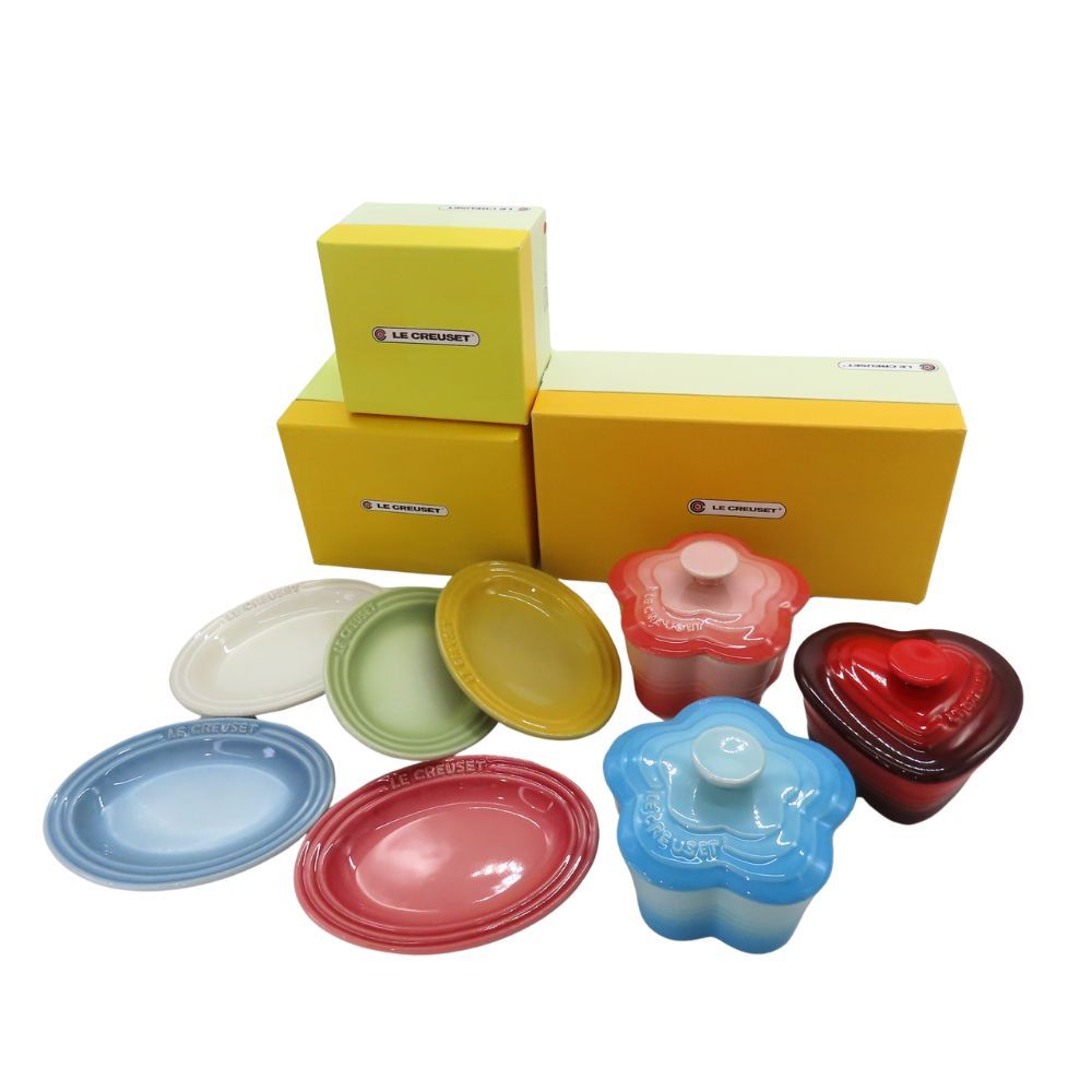 ル・クルーゼ ココット・オーバル ブルー ユーズド LE_CREUSET（ル