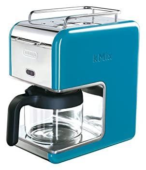 DeLonghi kMix(ケーミックス) ブティック ドリップコーヒーメーカー ブルー 【6杯用】 CMB6-BL(中古品) 中古】DeLonghi kMix(ケーミックス) ブティック ドリップコーヒー