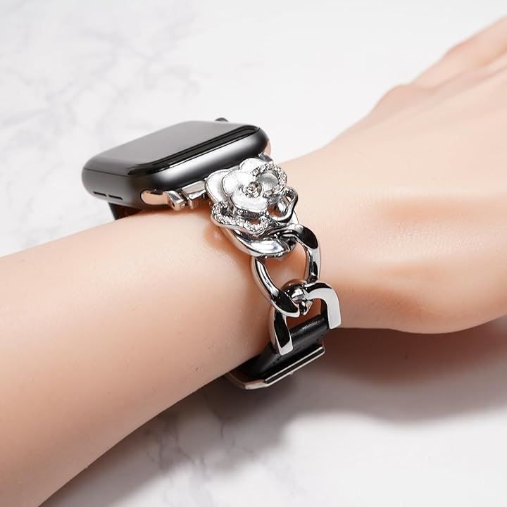 凛々花 極美品✨ エルメス アップルウォッ 42/44/45用レザーベルト Apple Watch アップルウォッチ バンド apple watch ベルト