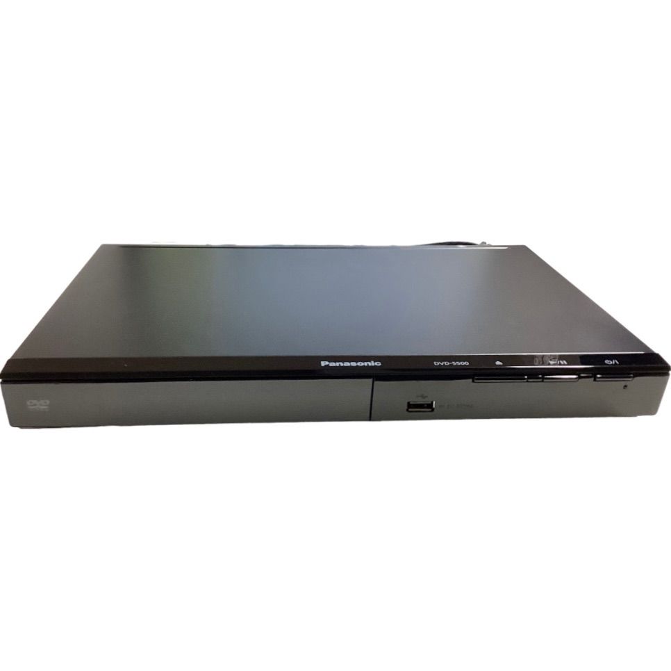 【未使用品】Panasonic DVD-S500-K ブラック DVDプレーヤー Panasonic（パナソニック） DVDプレーヤー DVD-S500-K [DVD・CD